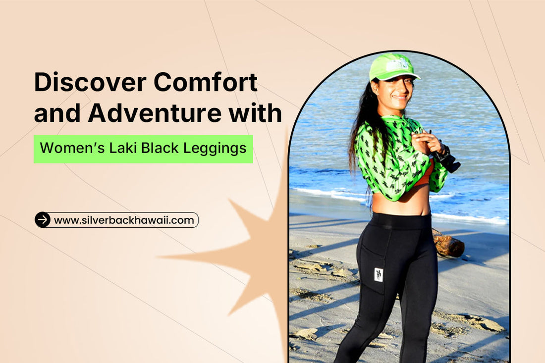 Discover Comfort and Adventure with Women’s Laki Black Leggings