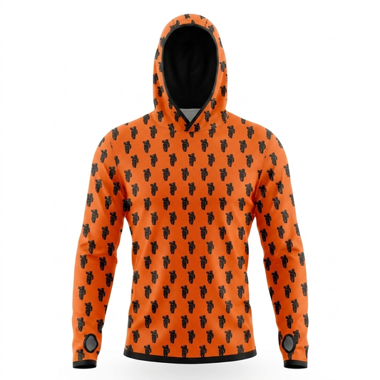 Men's Hawaiian Hydro Hoodie - Big Kahuna Print