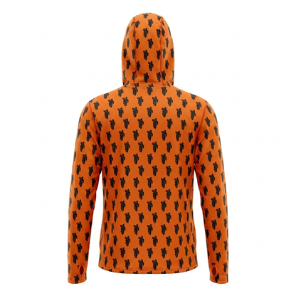 Men's Hawaiian Hydro Hoodie - Big Kahuna Print