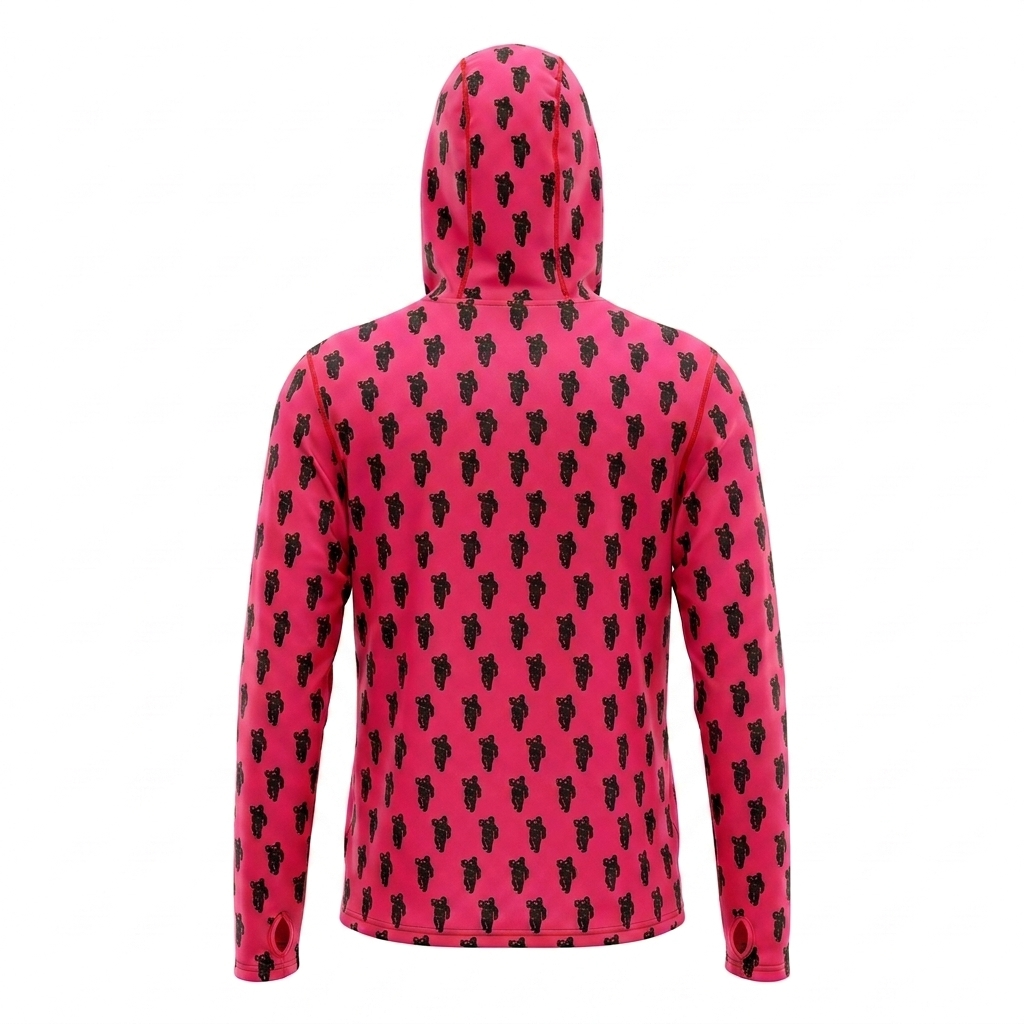 Men's Hawaiian Hydro Hoodie - Big Kahuna Print