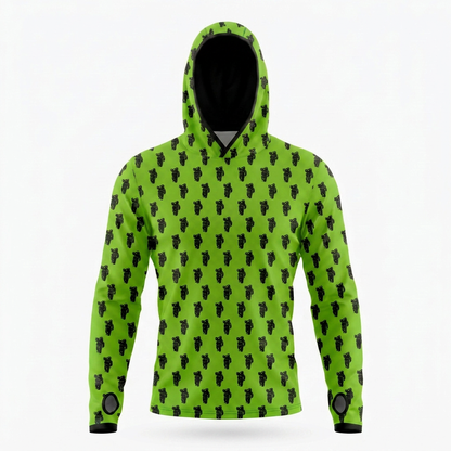 Men's Hawaiian Hydro Hoodie - Big Kahuna Print