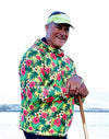 Men's Hawaiian Hydro Hoodie -  Ekolu Pua Print