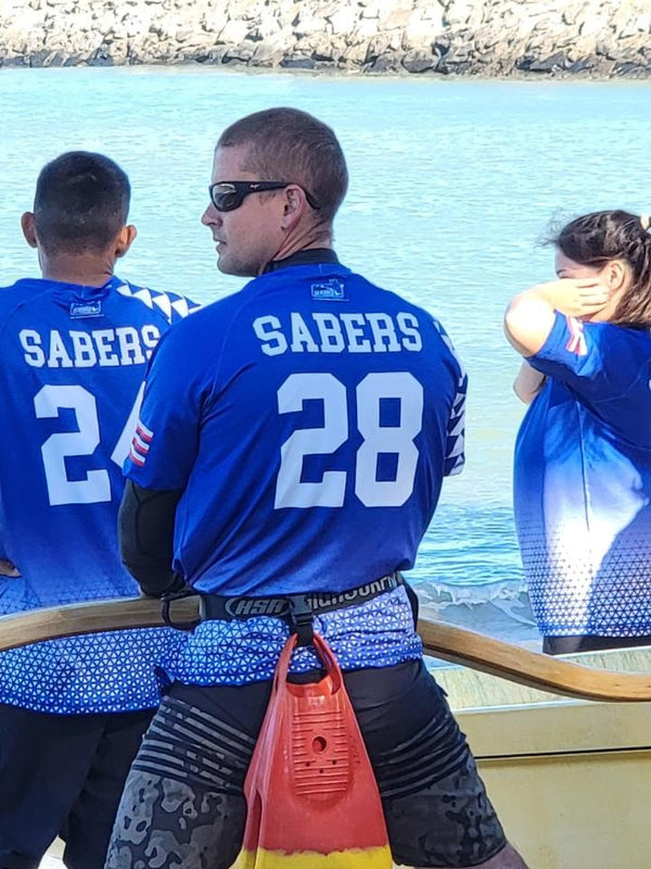 Maui High School paddling team