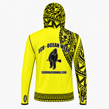 Men's Tribal Tattoo Hawaiian Hydro Hoodie