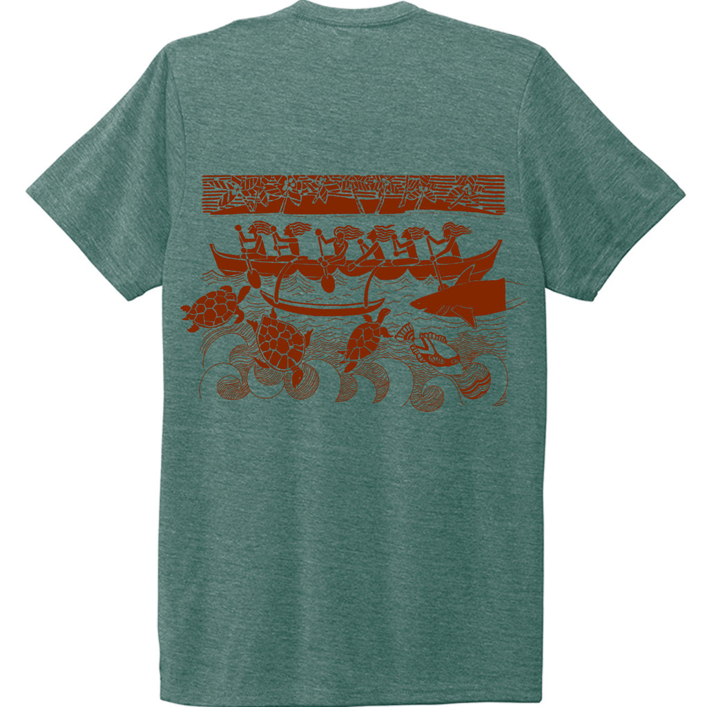 Deep Sea Green - AL2004 - BACK