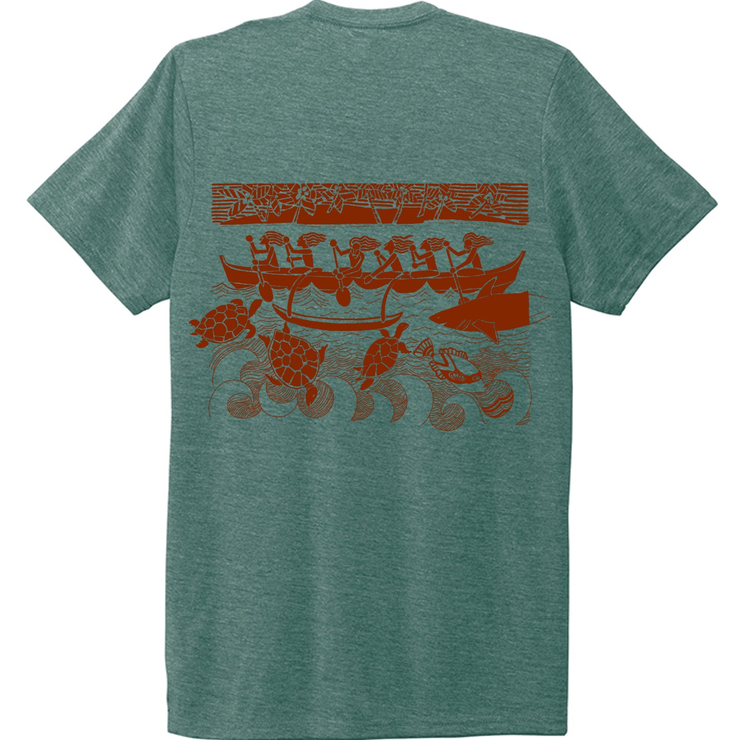 Deep Sea Green - AL2004 - BACK