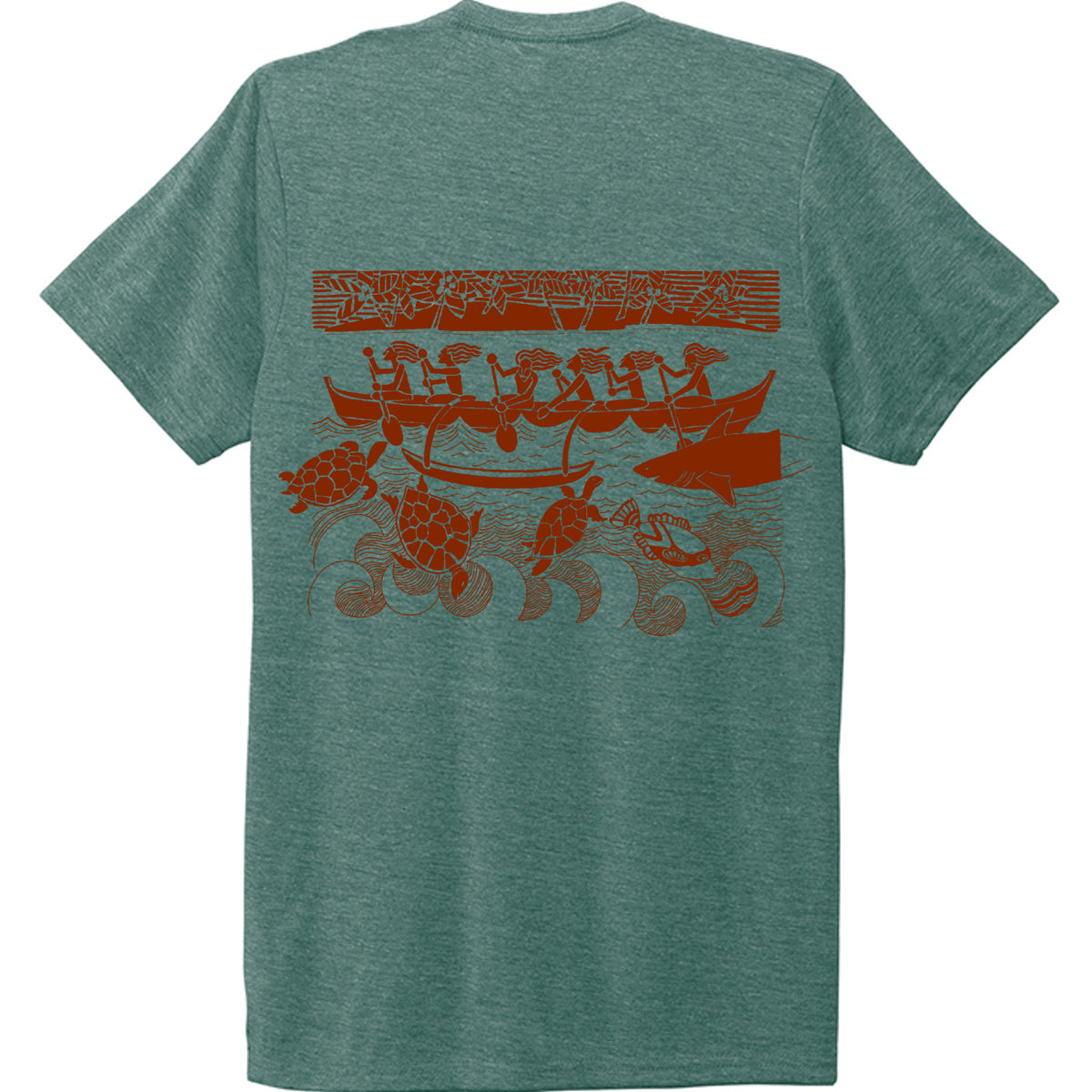 Deep Sea Green - AL2004 - BACK