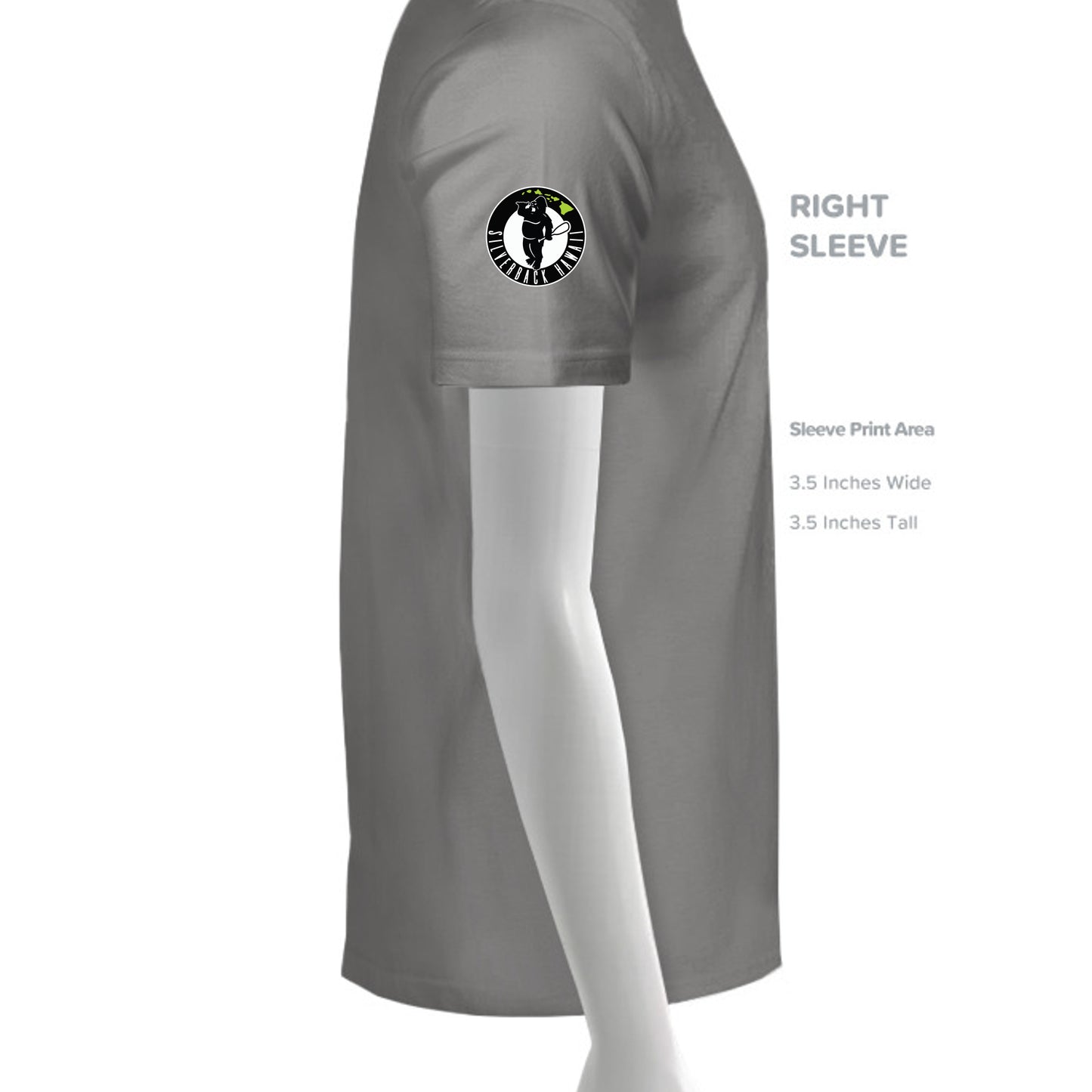 Aluminum Grey - AL2004 - SLEEVE_RIGHT
