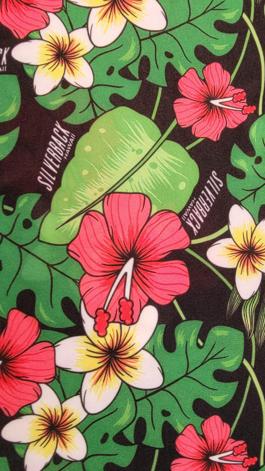 NEW! Men's Hawaiian Hydro Hoodie - Ekolu Pua Print Lotus Rec